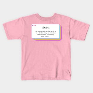 Taylor Swift Lyrics Kids T-Shirt